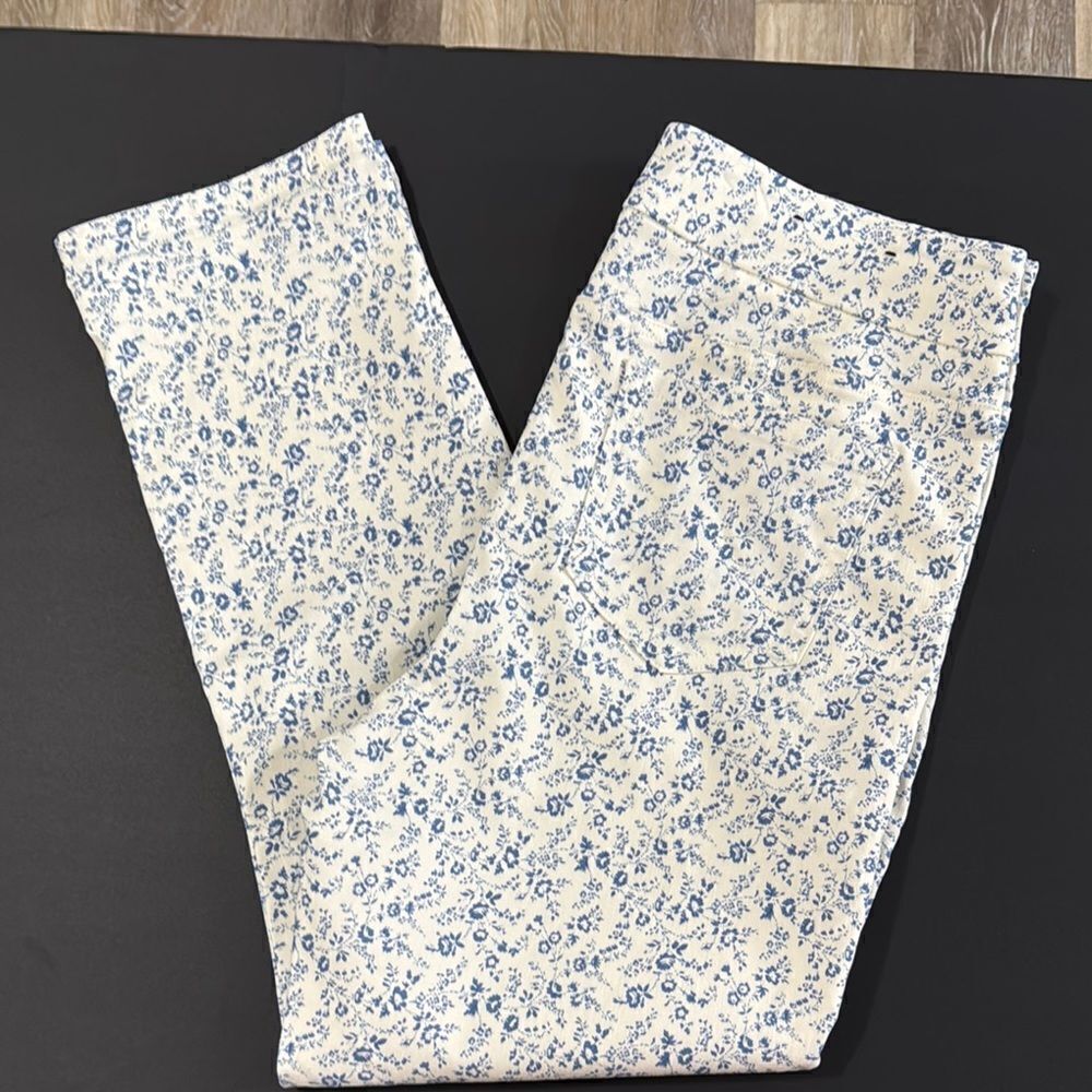 Mario Serrano Floral Print Women's Jeans Size M